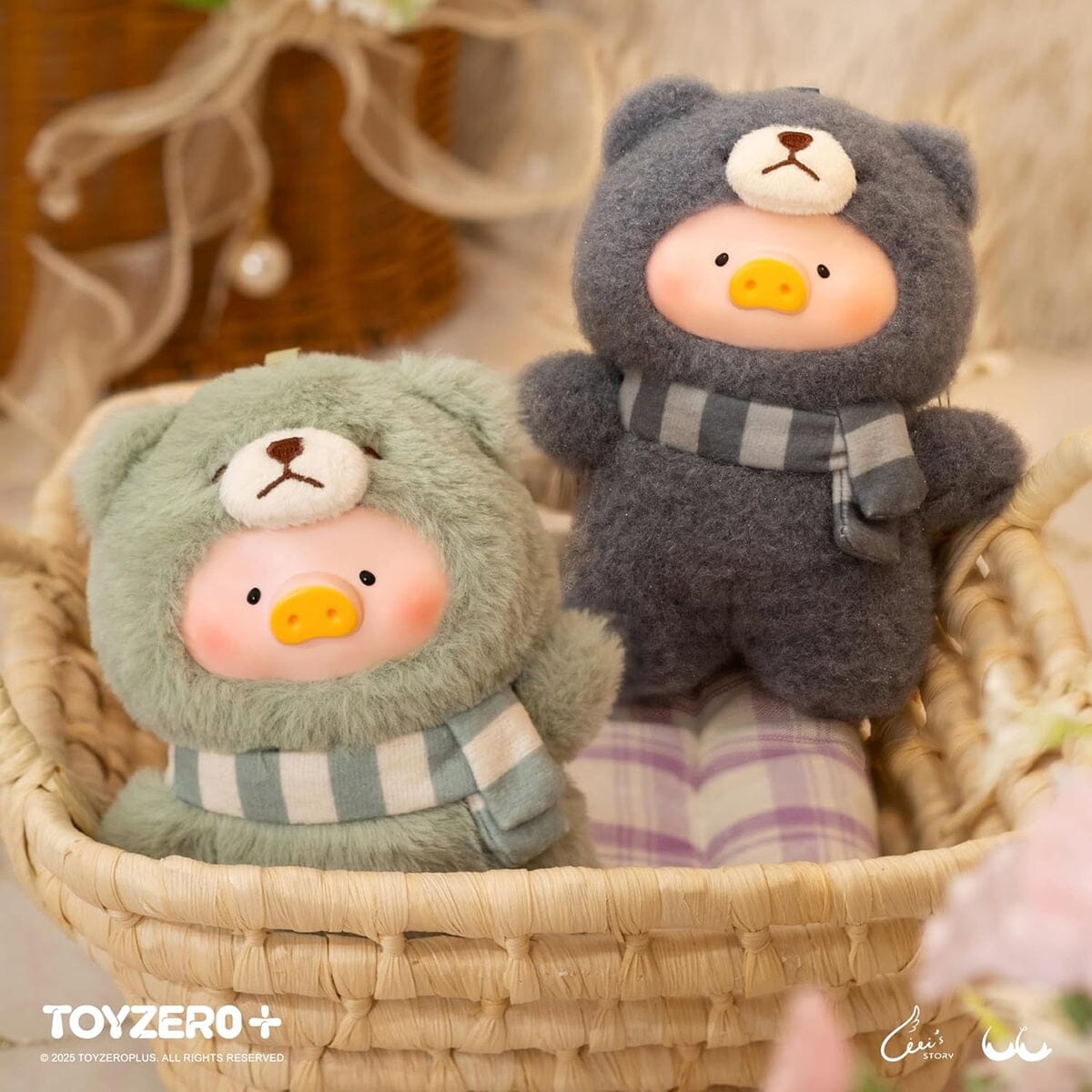 ToyZeroPlus x LuLu The Piggy Joyful Time Series Plush Blind Box (1pc) Simple TOYZEROPLUS
