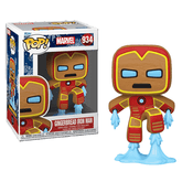 Funko Pop! Marvel: Gingerbread Iron Man Vinyl Figure Simple Funko