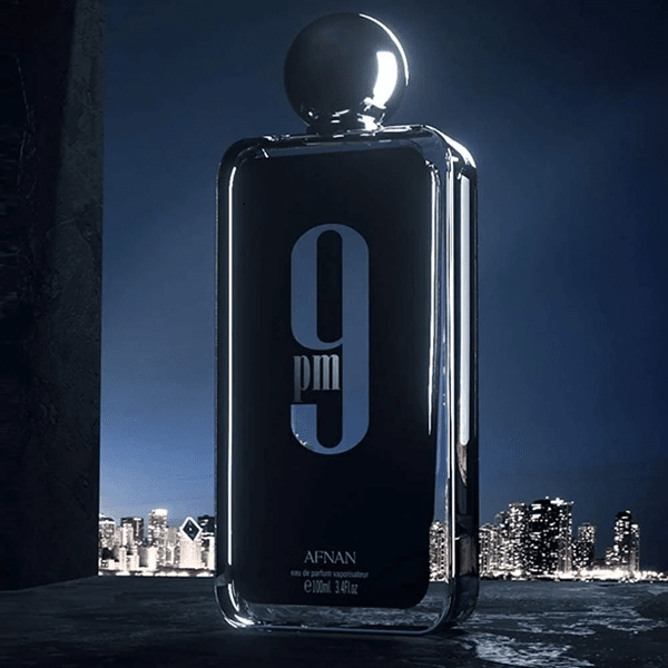 Afnan 9pm Eau De Parfum Spray Bottle for Men (100mL) Simple Showcase