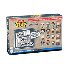 Funko Bitty Pop! Avatar: The Last Airbender 4-Pack (Ship Assorted) Simple Funko