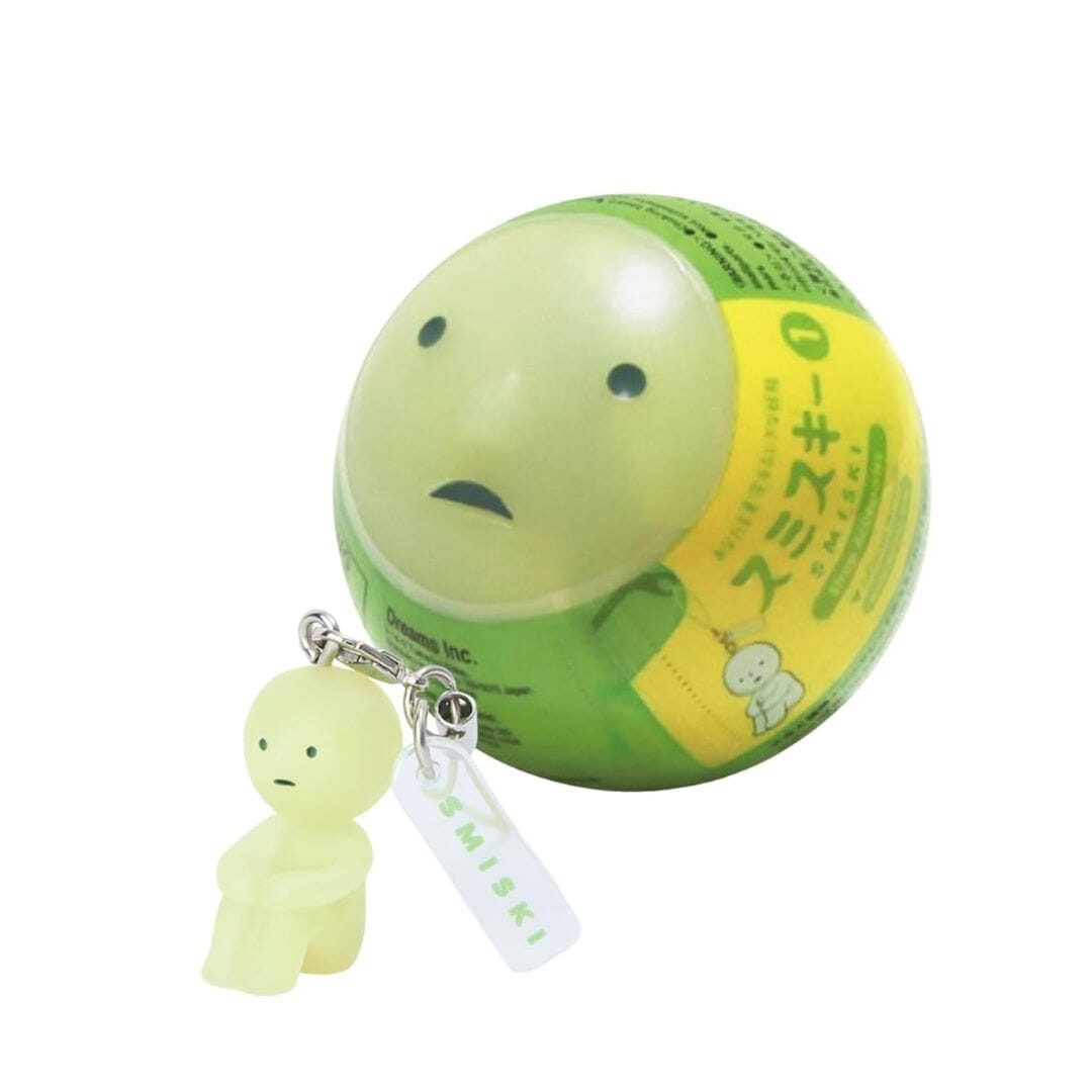 Smiski Strap Accessory - Series 1, Glow in The Dark Blind Box Simple Smiski