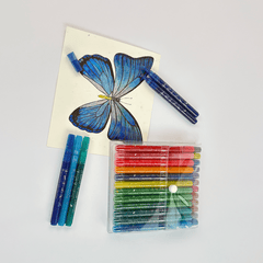 TouchHero - Glitter Pen Markers - 12pk Simple TouchHero