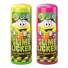 Toxic Waste: Slime Licker 2.0 - Green Apple & Black Cherry Version Roller (Ships Assorted) Simple Toxic Waste