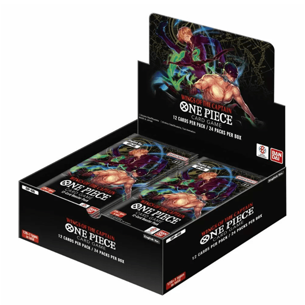 One Piece: Trading Cards OP06 - Wings of the Captain Booster Pack - English Version Simple Showcase