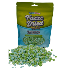 FreezYums! Freeze Dried Sweet & Sour Mini Button Candy (150g) Simple FreezYums