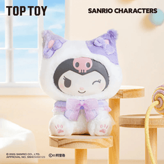 TOP TOY x Sanrio: Play with Kittens Series Plush Keychain Blind Box (1pc) Simple TOP TOY