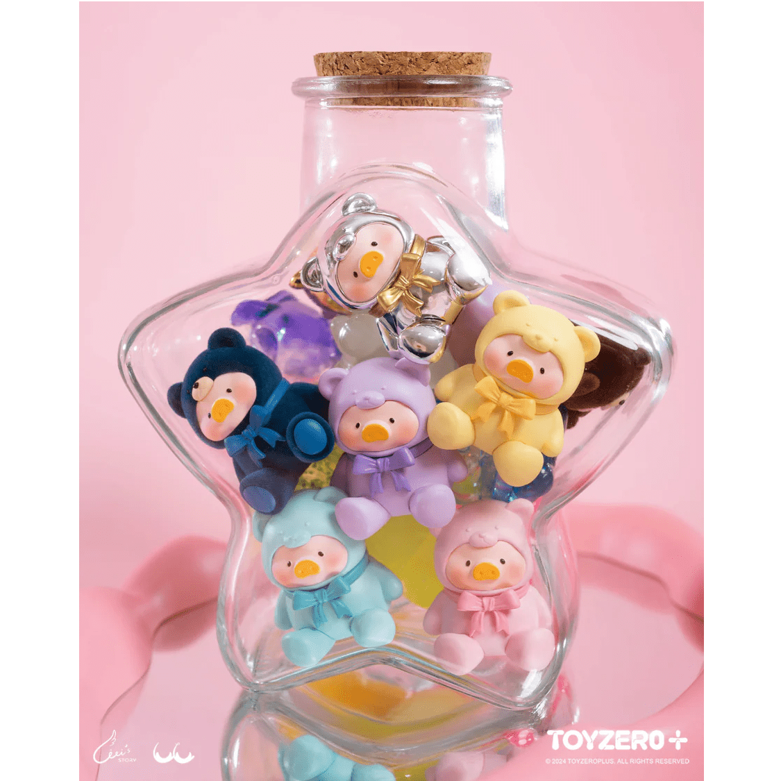 ToyZeroPlus x Lulu The Piggy Teddy Mini Series Blind Bag (1pc) Simple TOYZEROPLUS