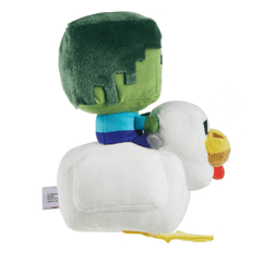 Minecraft: Zombie Chicken Jockey 8" Plush Toy Simple Minecraft