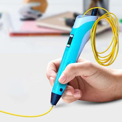 DeluxeDoodle3D Portable Rechargeable 3D Printer Pen (Filament Refills Included) Simple Showcase