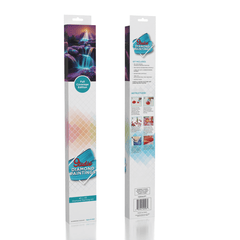 Studio Art Diamond Painting Full Coverage "Shimmering Cascade" (40cm x 40cm) Simple Studio Art