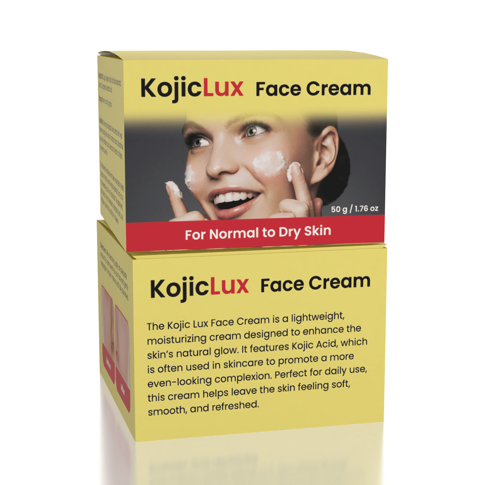 KojicLux Kojic Acid Facial Cream (50g) Simple Exclusive