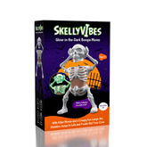 SkellyVibes Glow-In-The-Dark Dancing Skeleton - Lights Up & Laughs! Simple Exclusive