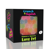 Crunch & Squish Candy Series Crunchy Squishy Stress Ball Fidget Toy (1pc) Color Ships Assorted Simple Exclusive