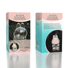 Petite Threads Protective Carrying Case For Plush Doll Pendant (1pc) Sitting or Standing Simple Exclusive