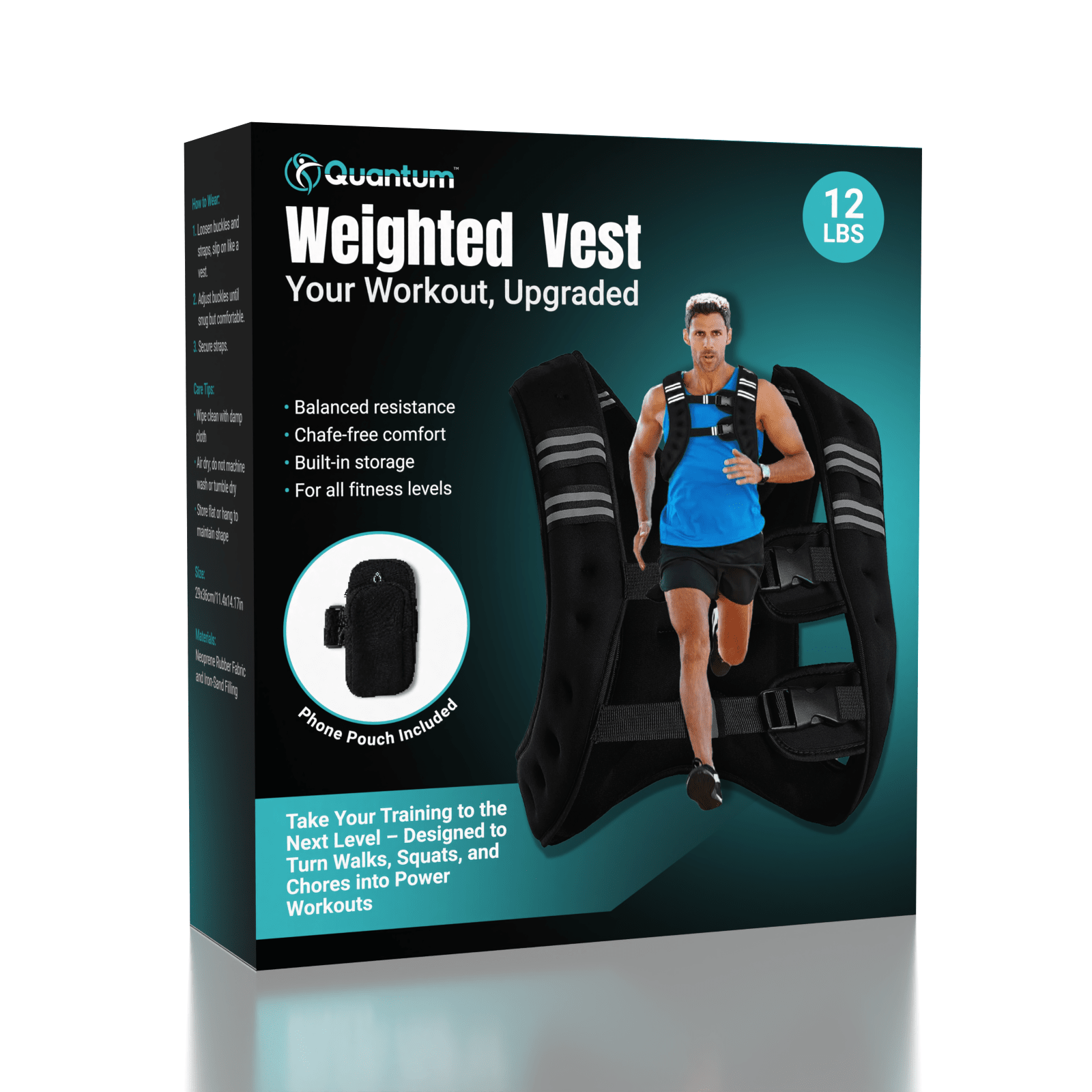 Quantum Weighted vest Showcase 12lb