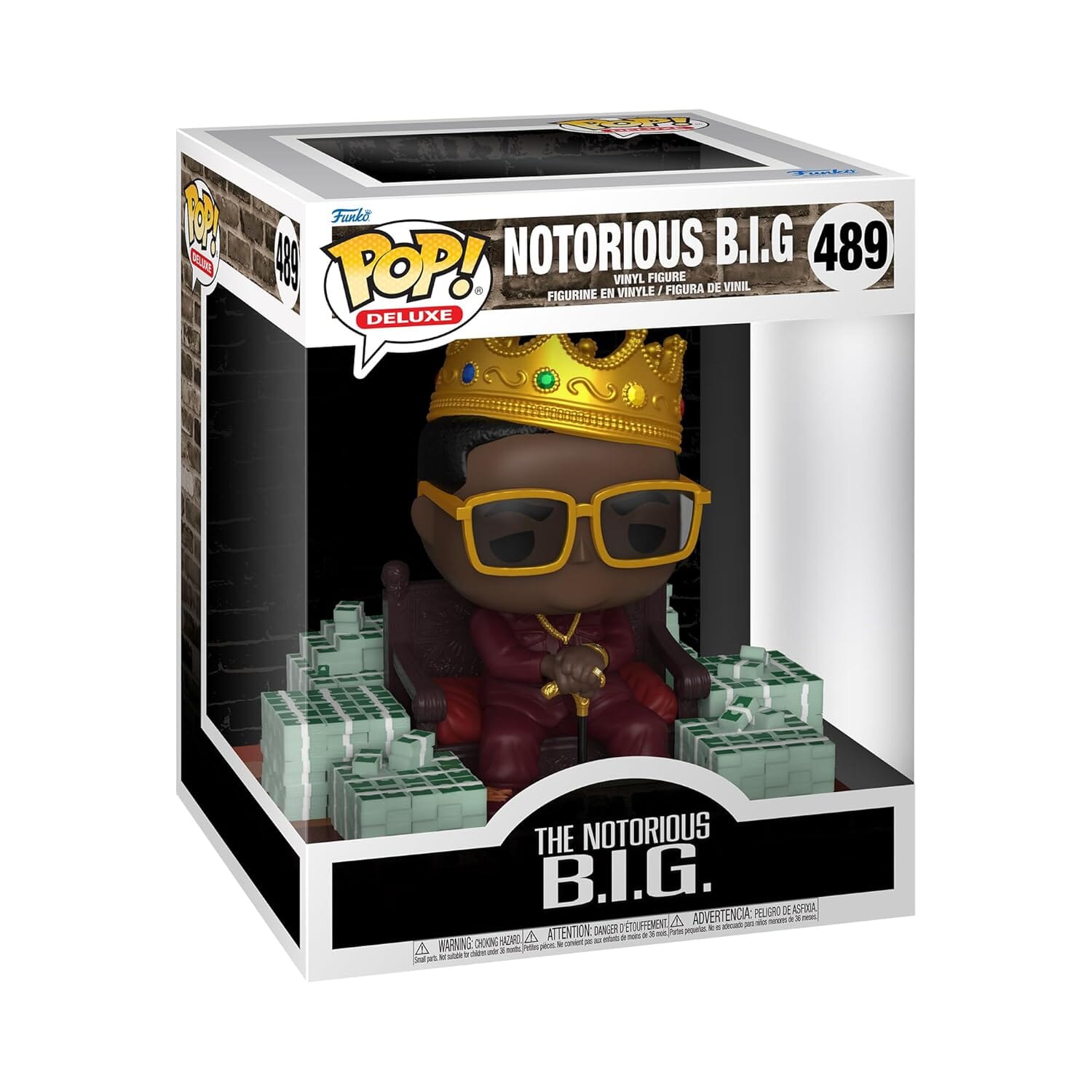 Funko Pop! Rocks: Deluxe – Notorious B.I.G Figure Simple Funko