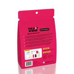 The LOOP Brigade: DIY Crochet Plush Toy Complete Kit For Beginners - Starlet the Ballerina Simple Exclusive