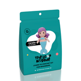 The LOOP Brigade: DIY Crochet Plush Toy Complete Kit For Beginners - Coralie the Mermaid Simple Exclusive