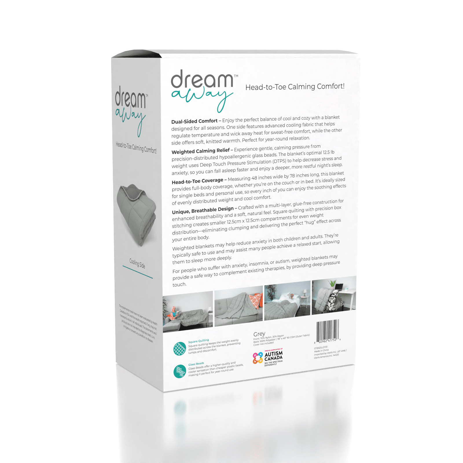 Dream Away Weighted Blanket – 12.5lb Showcase