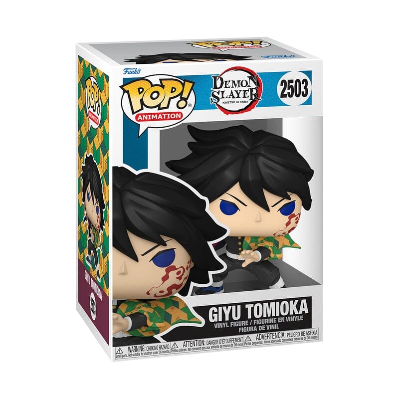 Funko POP! Anime: Demon Slayer Infinity Castle - Giyu Tomioka Vinyl Figure (1pc) Simple Funko