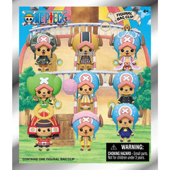 3D Anime: One Piece Best of Chopper 3D Foam Bag Clip Series 8 (1pc) Simple One Piece