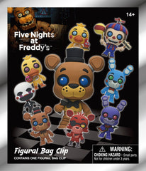 3D Anime: Five Nights At Freddy's Series 1 3D Foam Bag Clip (1pc) Simple 3D Anime