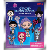 3D Anime: KPop Demon Hunter Series 2 Foam Bag Clip Blind Bag (1pc) Simple KPop Demon Hunters