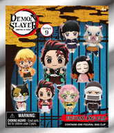 3D Anime: Demon Slayer Infinity Castle 3d Foam Bag Clip Series 9 (1pc) Simple 3D Anime