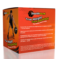 StealthDunk True Weight Silent Basketball No. 7 Full Size Simple Exclusive
