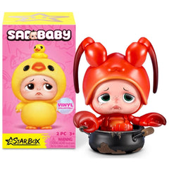 Starbox Sad Baby Animal Series 1 Figurine Blind Box (1pc) Simple Star box