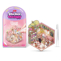 Sticker Therapy: Kawaii Kitties Set Series 1 (1pc) Ships Assorted Simple ZURU