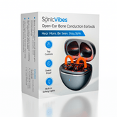 SonicVibes: Bone Conduction LightUp Earbuds Simple SonicVibes