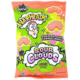 Warheads Sour Clouds Peach – Soft & Chewy Sour Candy (3oz) Simple Warheads