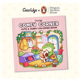 "Comfy Corner" Coloring Book: Comfy Corner Coloring by Coco Wyo (45 Pages) Simple Coco Wyo