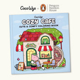"Cozy Vibes" Coloring Book: Cozy Cafe Coloring by Coco Wyo (96 Pages) Simple Coco Wyo