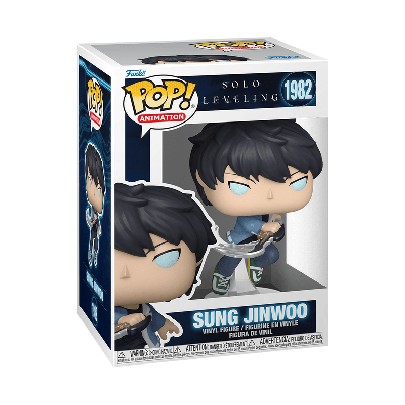 Funko Pop! Solo Leveling - Sung Jinwoo with Chase Exclusive (Style May Vary) Simple Funko