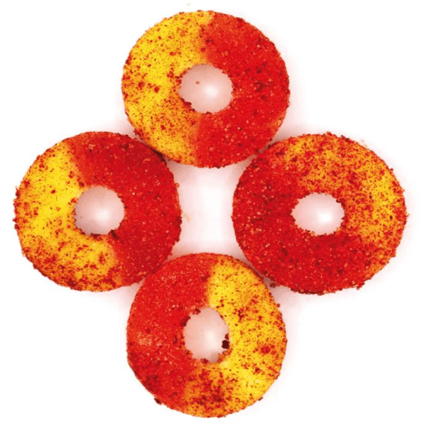 Chimango Chili Peach Rings (5 oz) Simple Faire Wholesale Inc