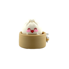 Charm Chumz Clicker Buns Keychain – 1 Random Surprise Bun Charm Simple Charm Chumz