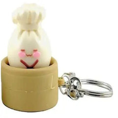 Charm Chumz Clicker Buns Keychain – 1 Random Surprise Bun Charm Simple Charm Chumz