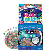 Crazy Aaron’s Hide Inside! Party Animals Thinking Putty® – Find-It Fidget Sensory Putty Simple Crazy Aarons