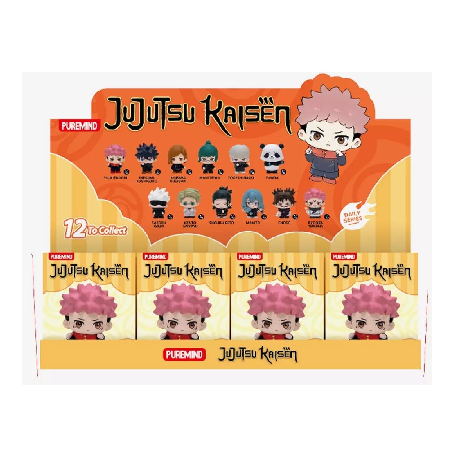 Puremind Jujutsu Kaisen Slice of Life Mystery Figure Blind Box (1pc) Simple Puremind