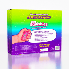Taba Squishies® Fidget Toys 24-Day Countdown Calendar (24pc) Simple Exclusive