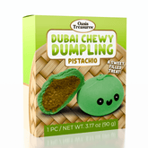 Dubai Dumpling Pistachio Flavor Korean Chewy Cookie by Oasis Treasures (90g) Simple Oasis Treasures