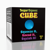 SugarSqueez Cube Large Size Squishy Fidget Sugar Stress Ball (1pc) Color Ships Assorted Simple Exclusive