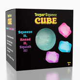SugarSqueez Cube Mini Size Squishy Fidget Sugar Stress Ball (1pc) Color Ships Assorted Simple Exclusive
