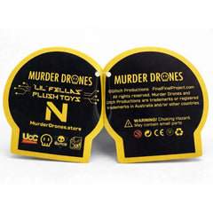 Murder Drones Lil Fella's Plush Toys (1pc) Ships Assorted Simple Murder Drones