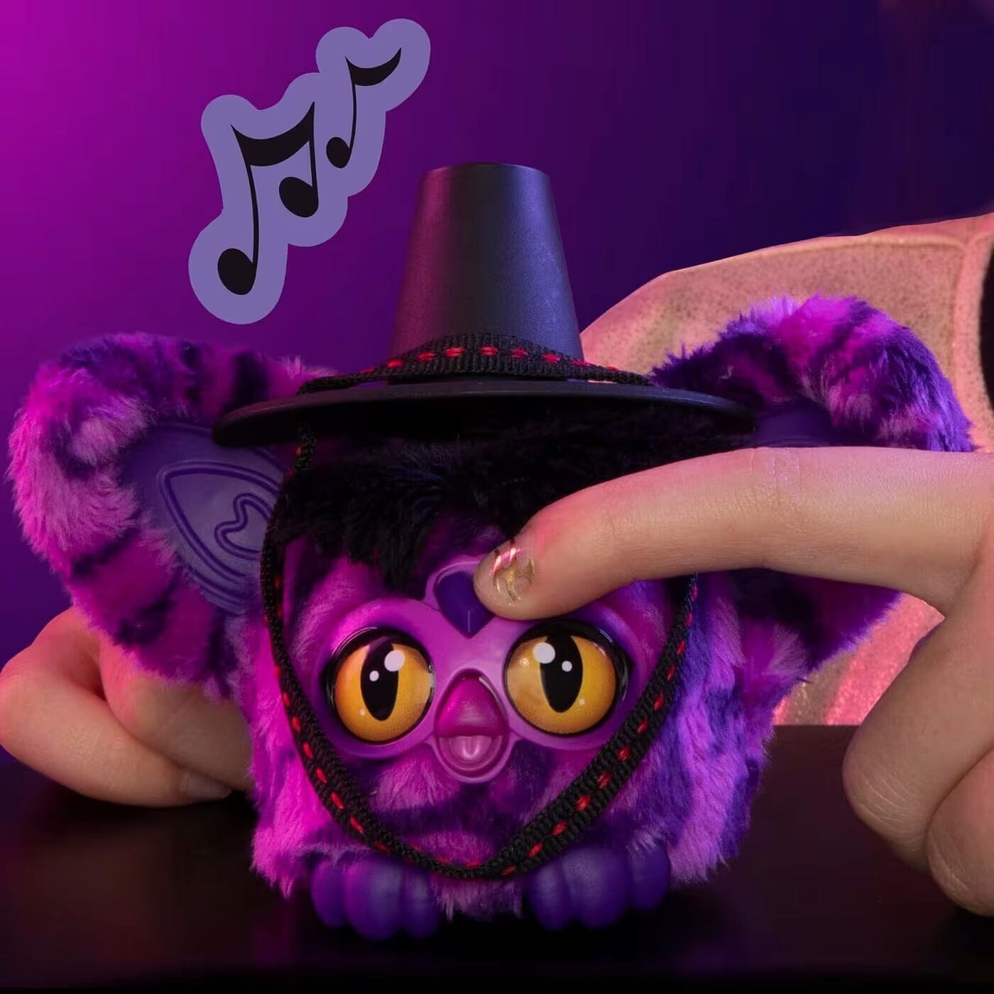 KPop Demon Hunters Saja Boy Furby Furblets Interactive Toy Simple KPop Demon Hunters