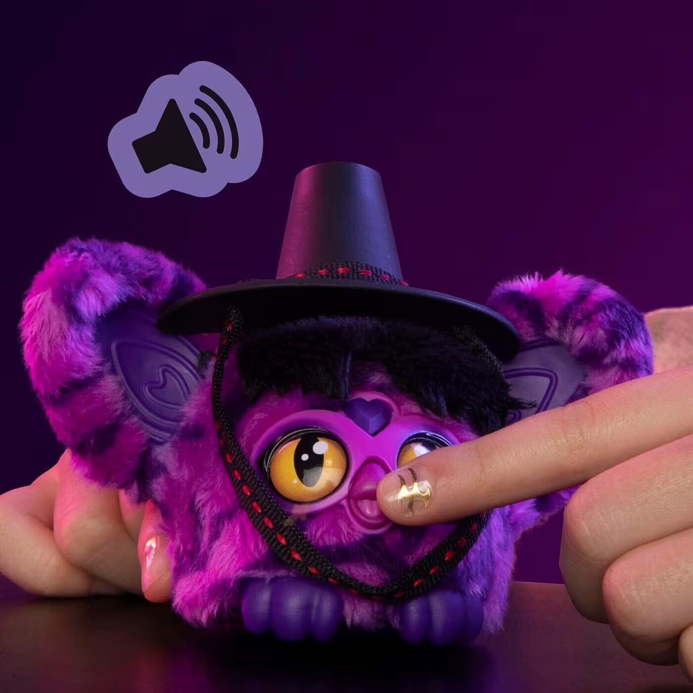 KPop Demon Hunters Saja Boy Furby Furblets Interactive Toy Simple KPop Demon Hunters