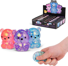 Scrunchems Sugar Diddy Bears Squishy Fidget Toy (3pc) Simple Scrunchems