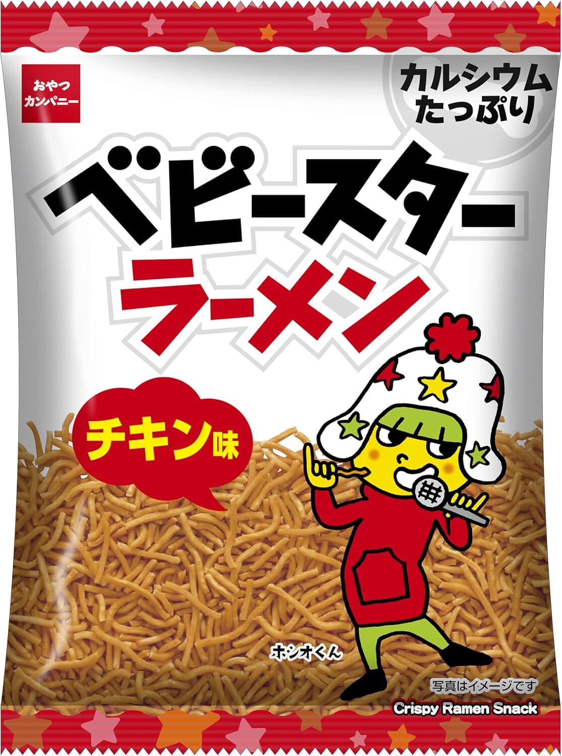 Baby Star Ramen Chicken Flavor (68g) Crispy Chicken Ramen Snack Simple Baby Star